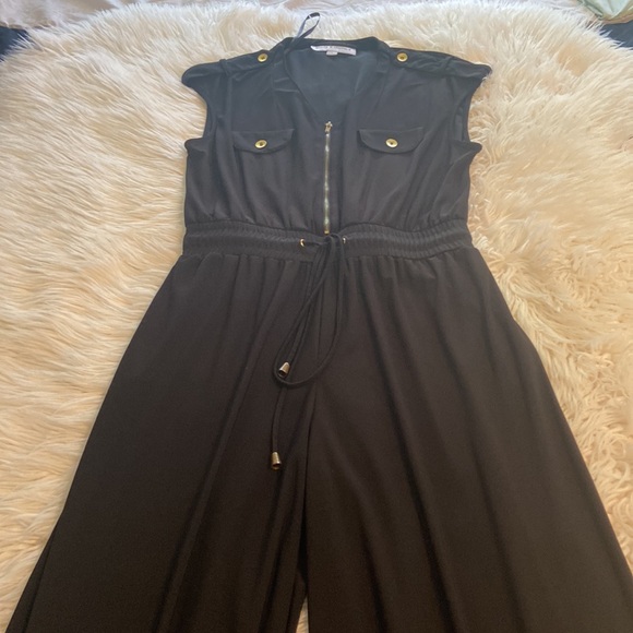 Emma & Michele Women’s Jumpsuit size L color black good condition - Picture 6 of 12